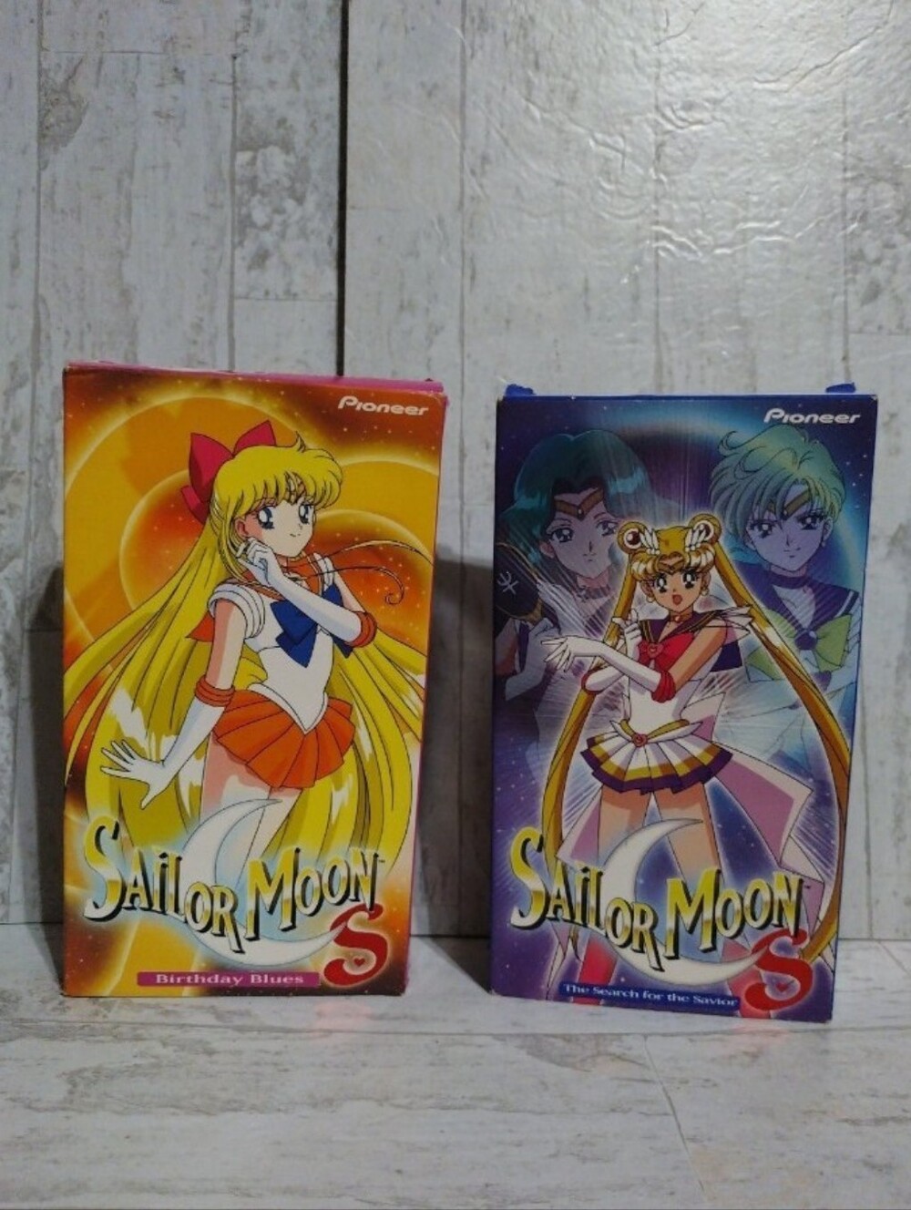 Sailormoon S VHS Tapes The Search for The Savior & Birthday Blues Anime Great Co